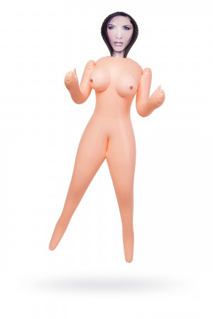 Кукла надувная dolls-x cassandra брюнетка с двумя отверстиями 160 см