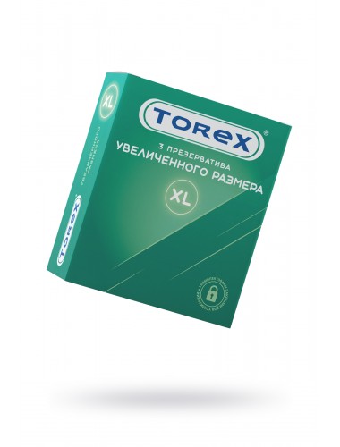 Презервативы увеличенного размера torex №3
