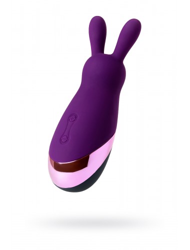 Стимулятор эрогенных зон eromantica bunny силикон фиолетовый 21,5 см
