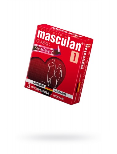 Презервативы masculan classic senitive 3 шт