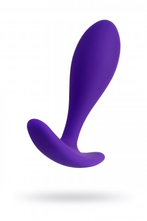 Анальная втулка штучки-дрючки фиолетовая 7,2 см