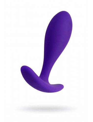 Анальная втулка штучки-дрючки фиолетовая 7,2 см