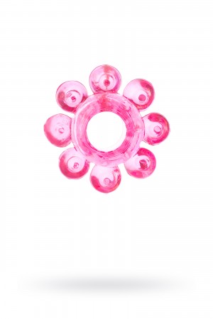 Кольцо гелевое розовое