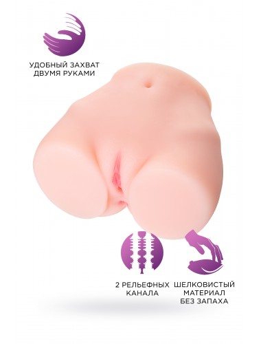 Мастурбатор реалистичный toyfa juicy pussy brigitte 11,5 см