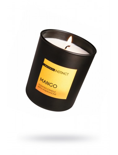 Свеча ароматическая с феромонами  natural instinct манго 180 гр