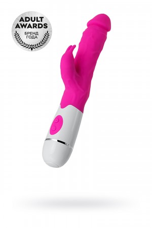 Вибратор a-toys mist 16 функций розовый 25,4 см