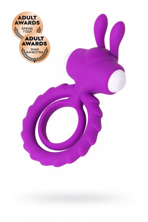 Эрекционное кольцо на пенис good bunny фиолетовое 9 см