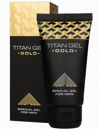 Интимный гель-лубрикант для мужчин titan gel gold tantra 50 мл