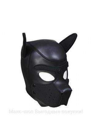 Шлем-маска неопреновая щенок черная