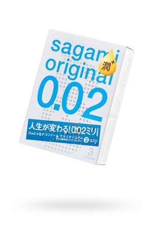 Презервативы полиуретановые sagami original 002 extra lub №3