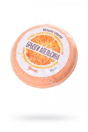 Бомбочка для ванны «брызги апельсина» с ароматом апельсина 70 г