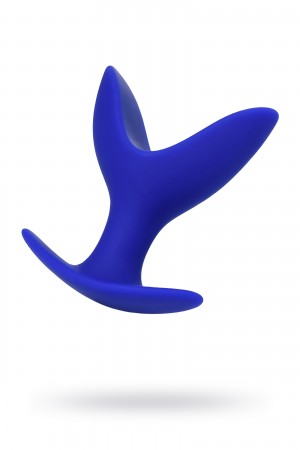 Расширяющая анальная втулка todo by toyfa bloom синяя 9 см 