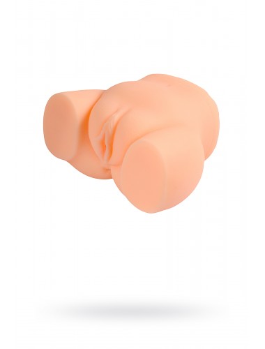 Мастурбатор вагина и анус xise телесный 20 см.