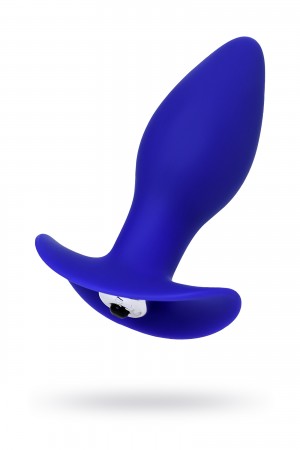 Анальная вибровтулка todo by toyfa fancy синяя 10,7 см