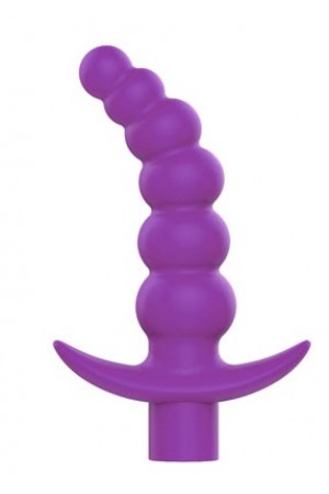 Вибромассажер анальный sweet toys фиолетовый 17 см