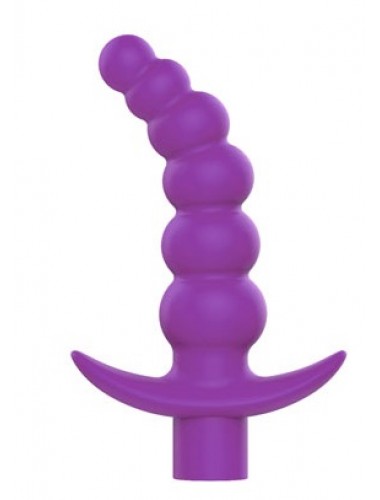 Вибромассажер анальный sweet toys фиолетовый 17 см