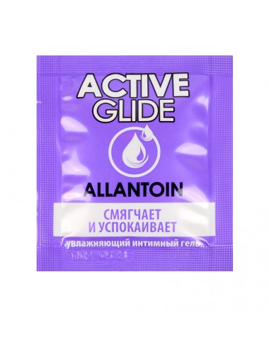 Увлажняющий интимный гель active glide allantoin 3 г