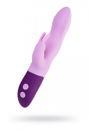 Нереалистичный вибратор hello rabbit фиолетовый 24,5 см