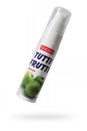 Съедобная гель-смазка tutti-frutti яблоко 30 г
