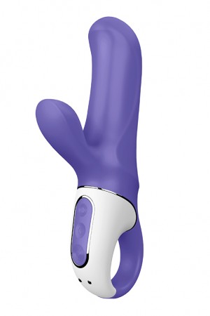 Вибратор satisfyer vibes magic bunny силикон фиолетовый 17,7 см