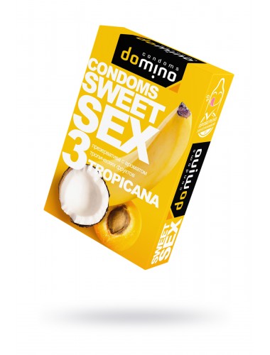 Презервативы для орального секса luxe sweetsex тропические фрукты №3