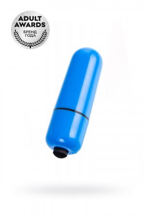 Вибропуля a-toys 10 режимов синяя 5,5 см