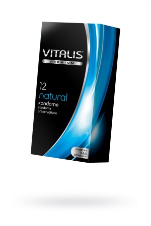 Презервативы ''vitalis'' premium natural №12