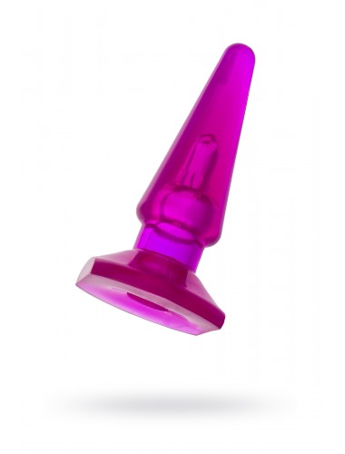 Анальный плаг toyfa фиолетовый 9,5 см