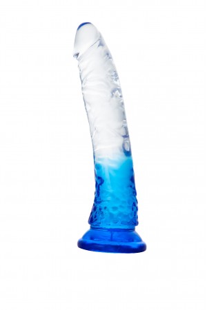Фаллоимитатор реалистичный синий 20,5 см